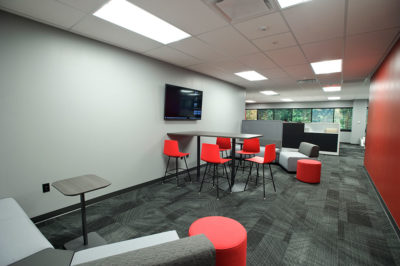 Huddle Lounge with Lounge Seating and Tables