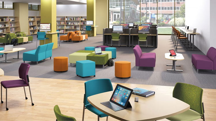 Lesro school furniture options for New Jersey classrooms and offices